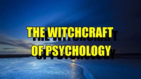 The Witchcraft Hysteria: Lessons from the Past for the Present
